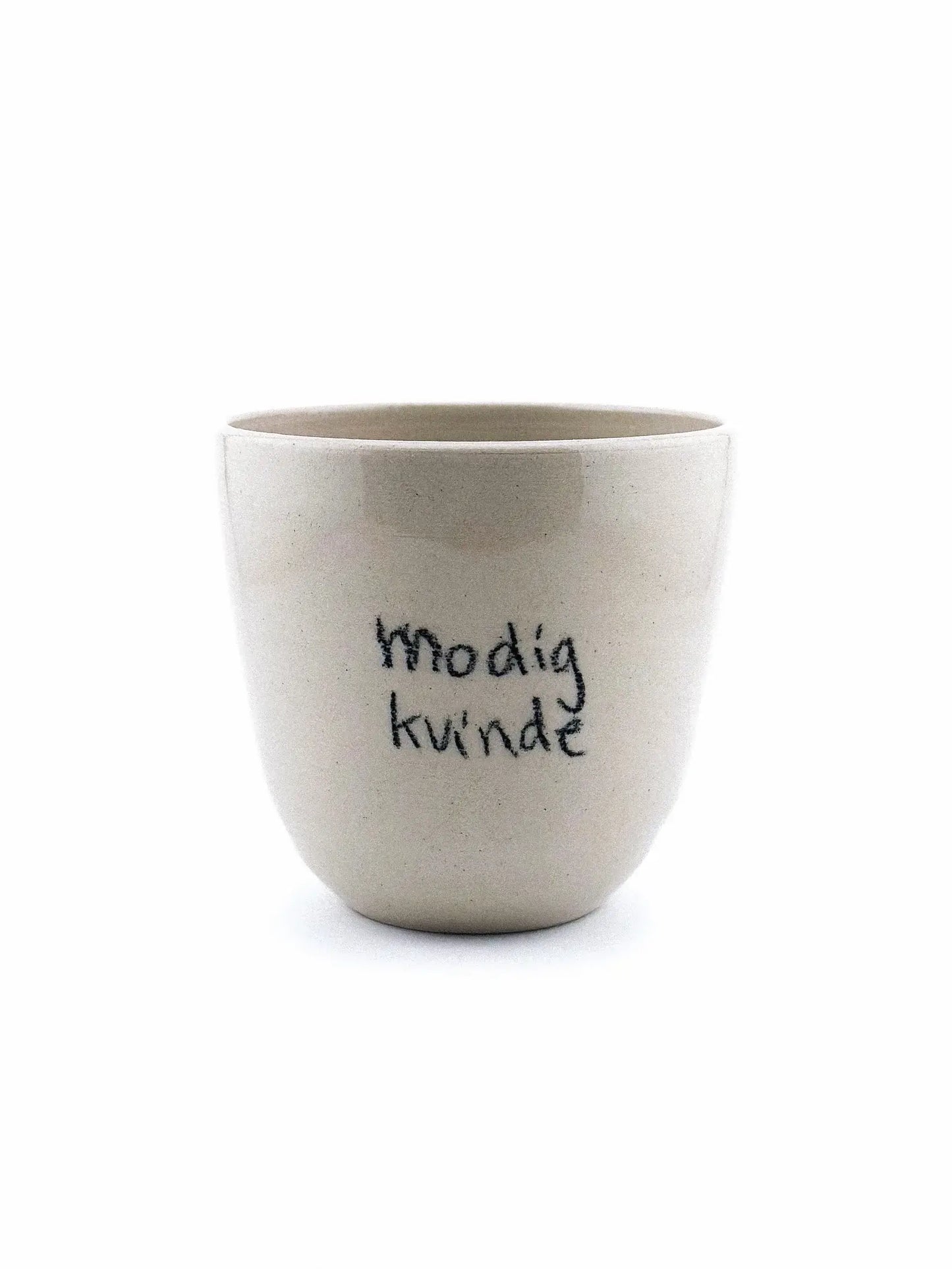 Keramik Kop "Modig Kvinde"