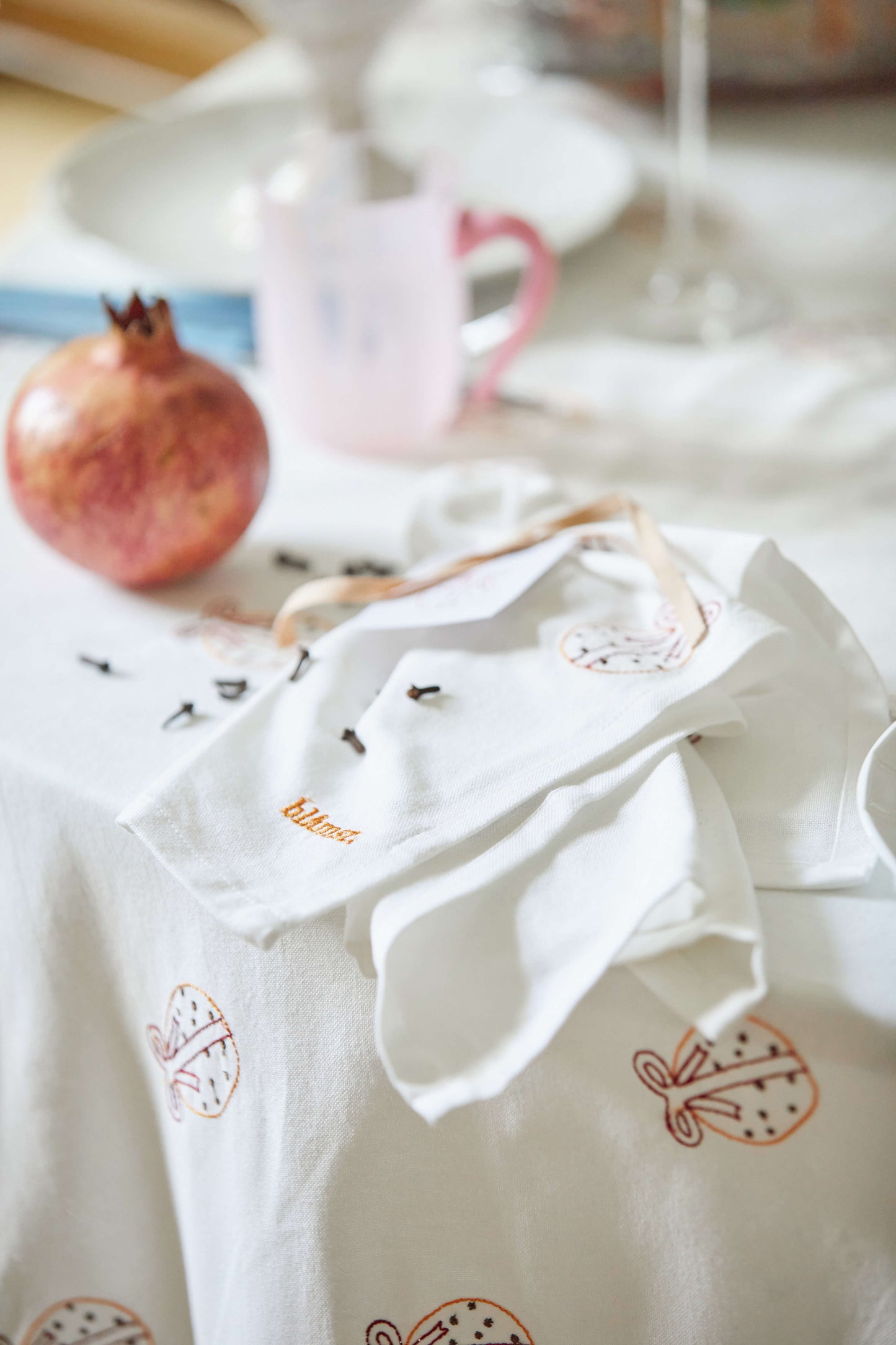 Oranges Cloth Napkins (2-pack)