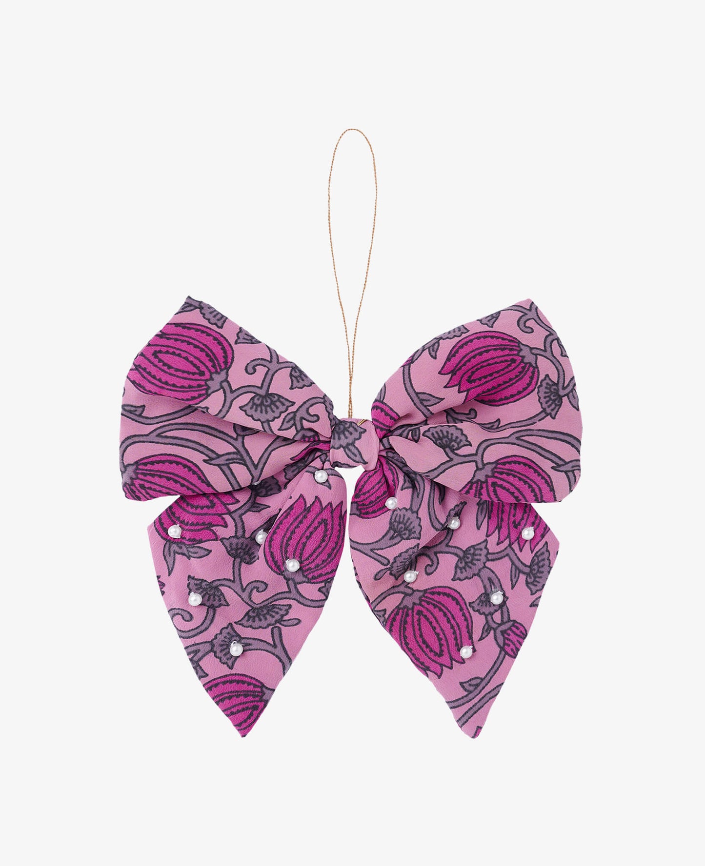 Bow Silk Ornament