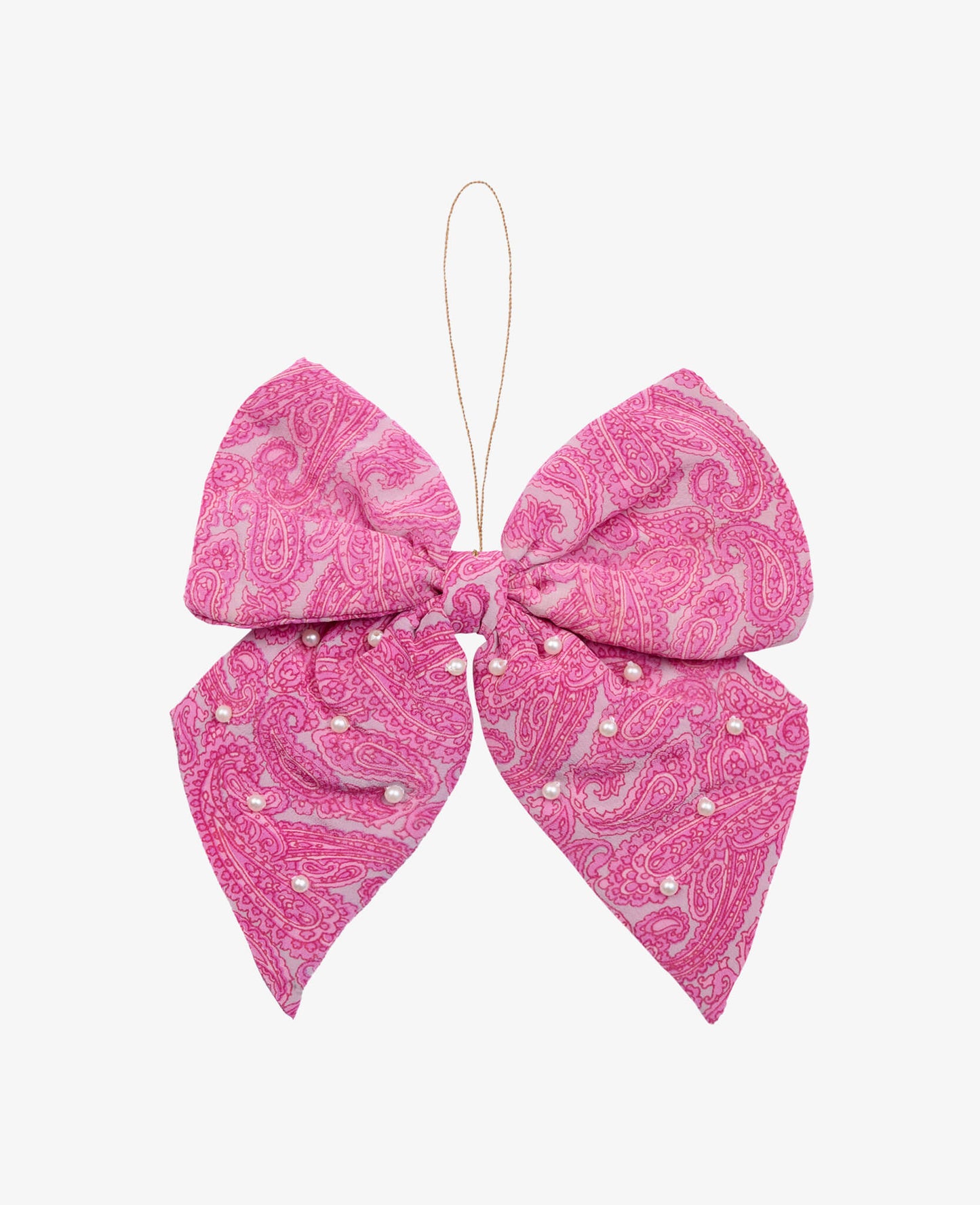 Bow Silk Ornament