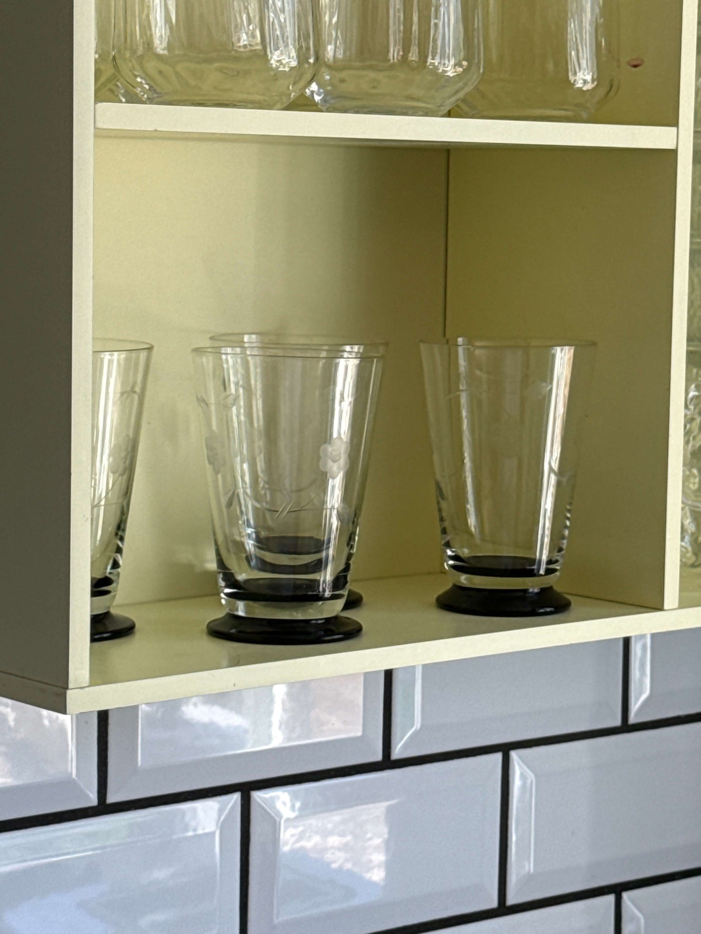 Mønstret vandglas
