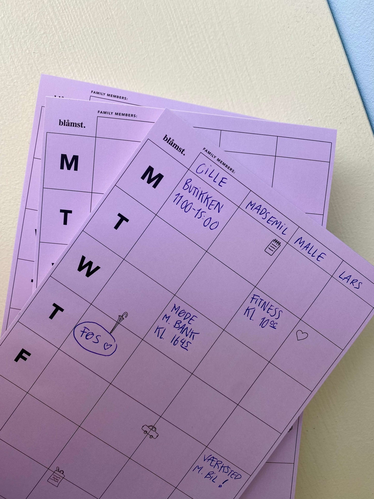 Family Planner / A5 / 52 ark