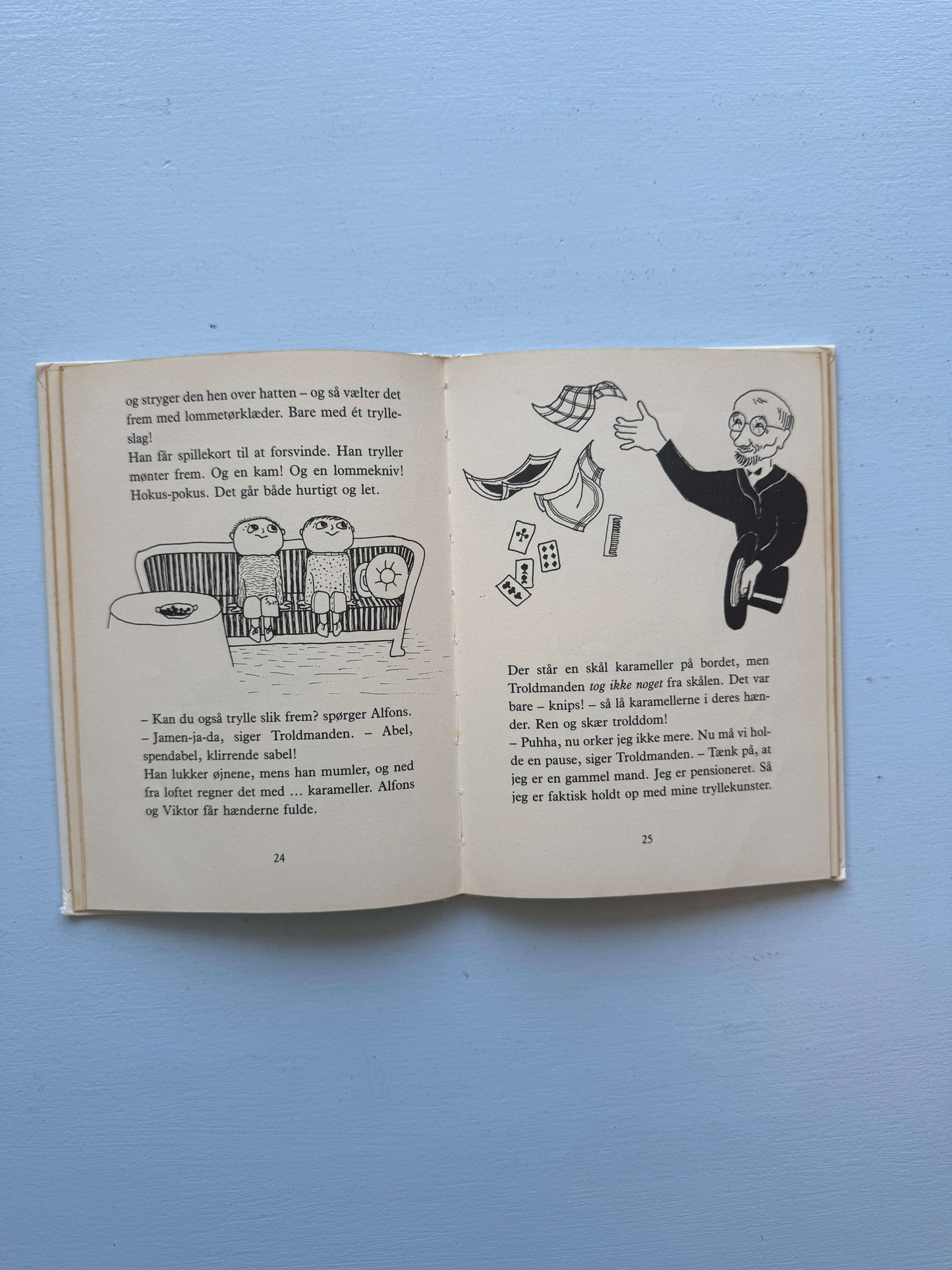 Hokus Pokus, Alfons Åberg! bog