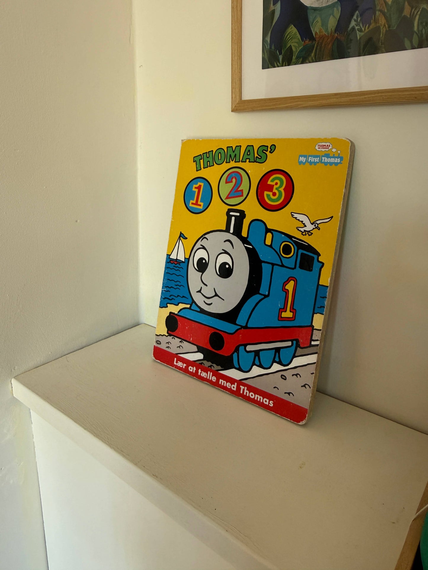 Thomas’ 1 2 3 – Lær at tælle med Thomas bog