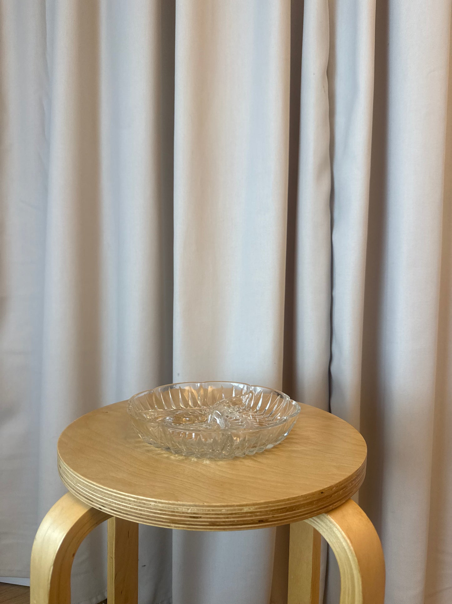 Glasfad med inddelinger