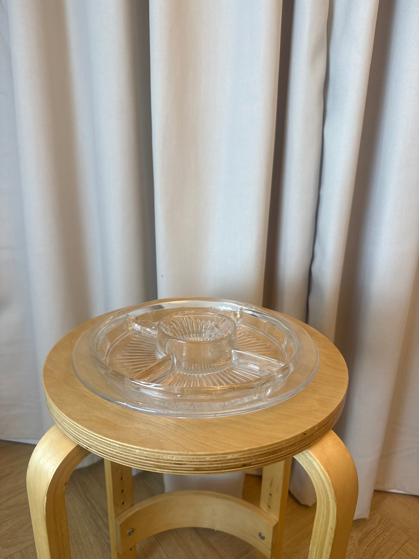 Glasfad med inddelinger