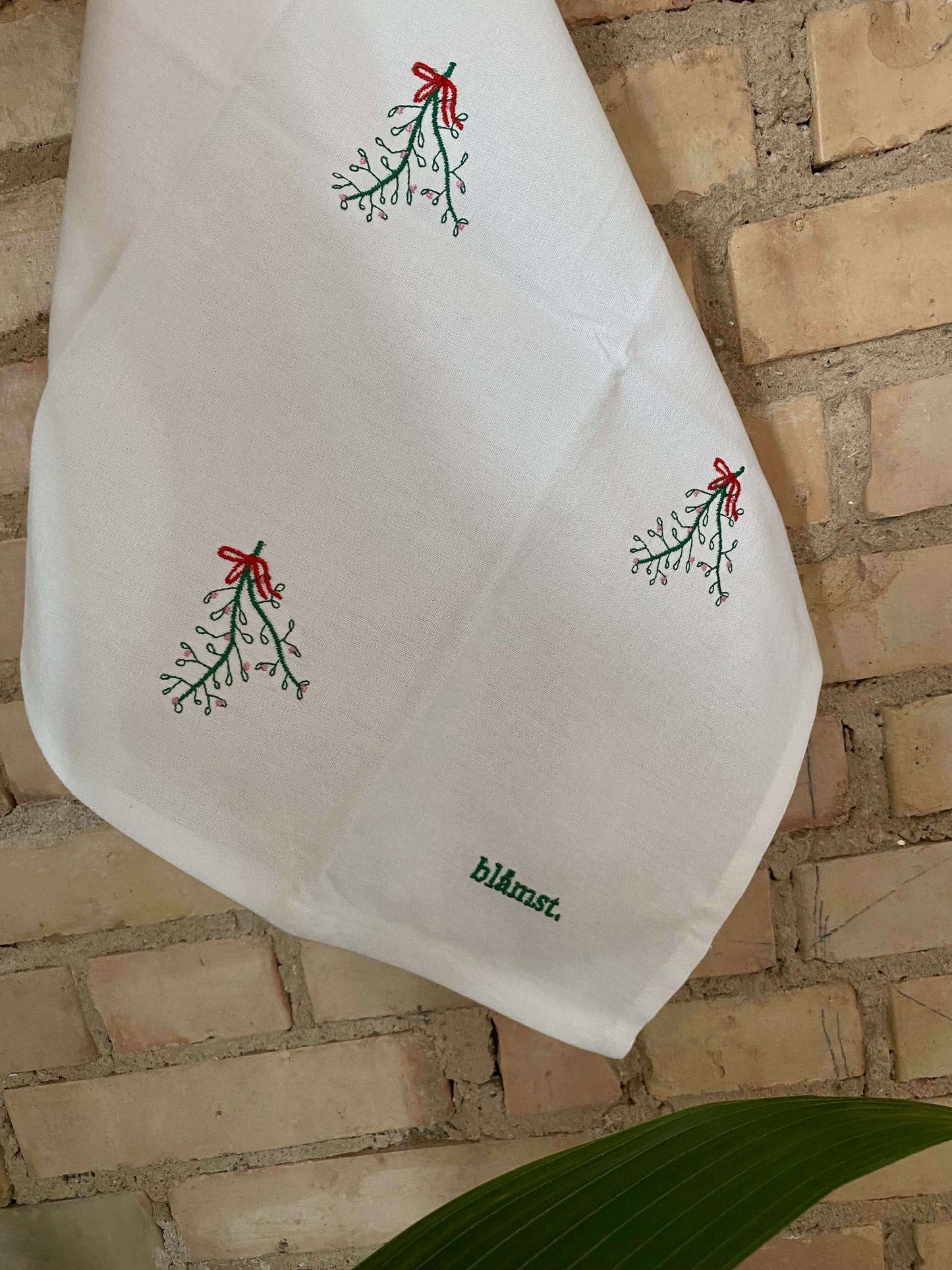 Mistletoe Stofservietter (2-pak