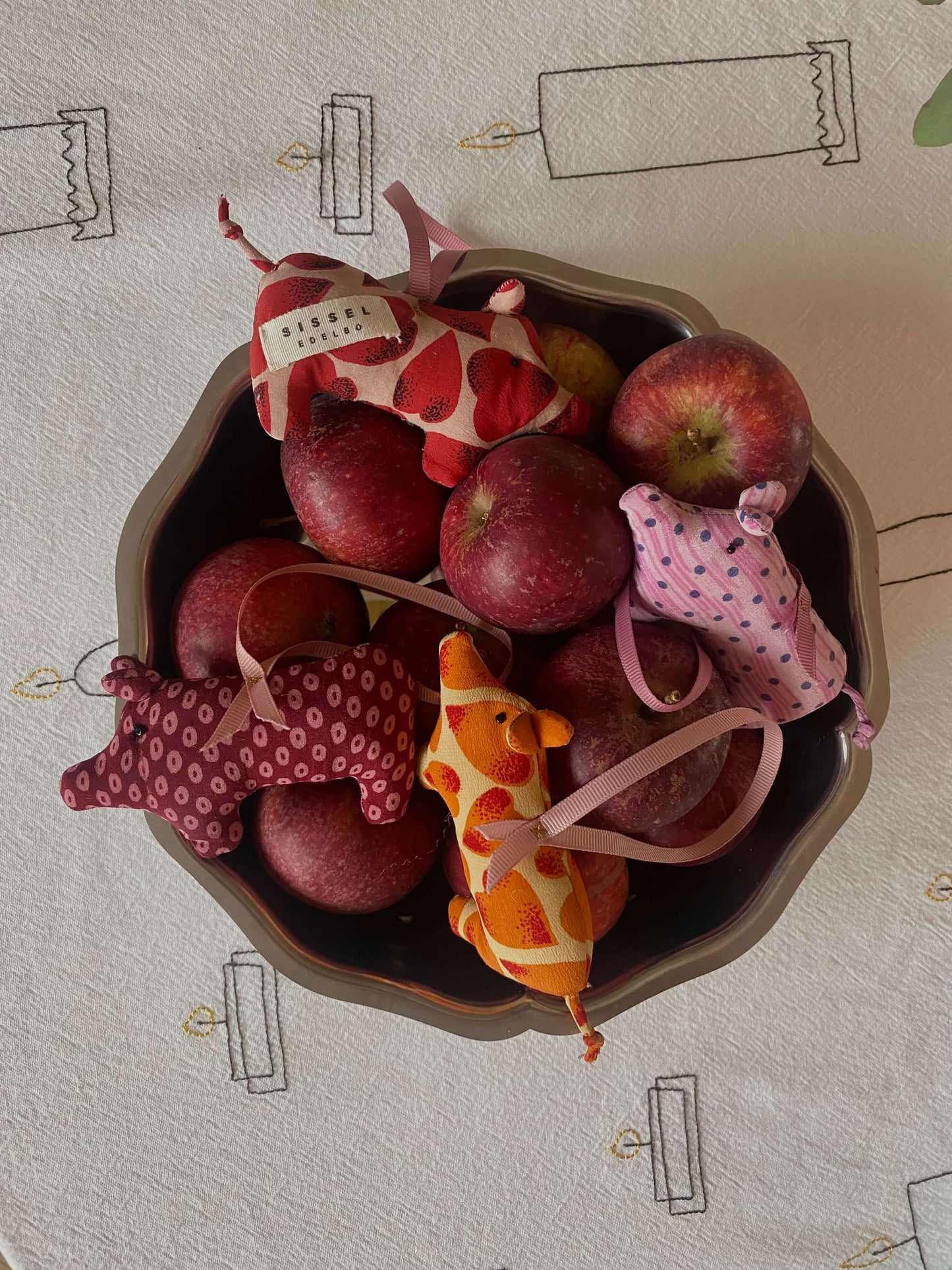 Peggy Silk Ornament