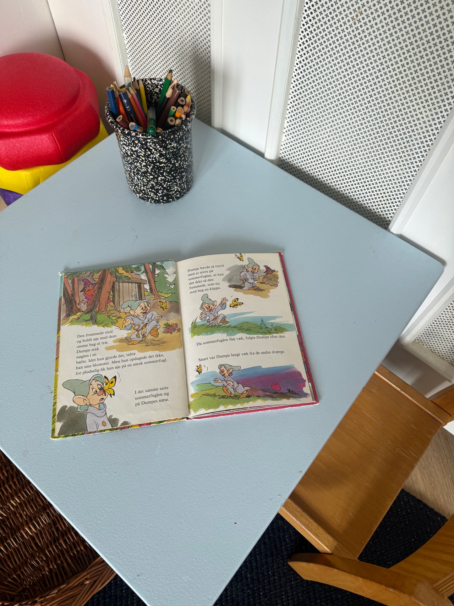 Dumpe bliver væk – Disney børnebog