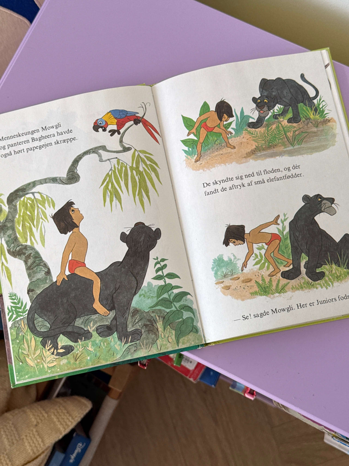 Mowgli og elefanten der blev væk bog