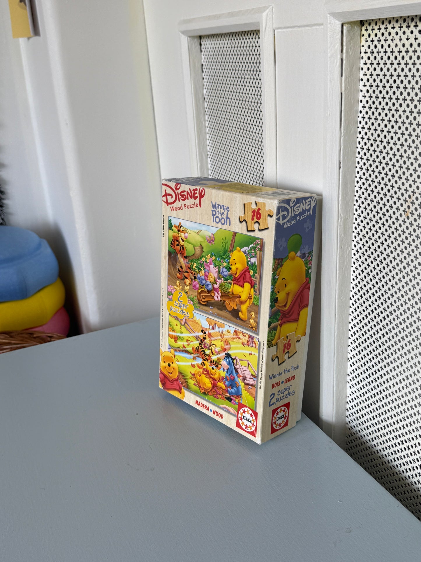 Peter Plys puslespil – 2 i 1 – 16 brikker