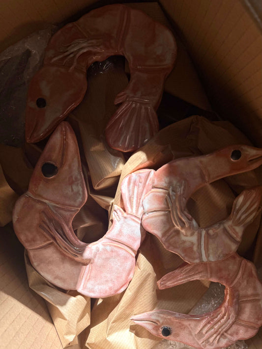 Keramik Vægophæng - Reje