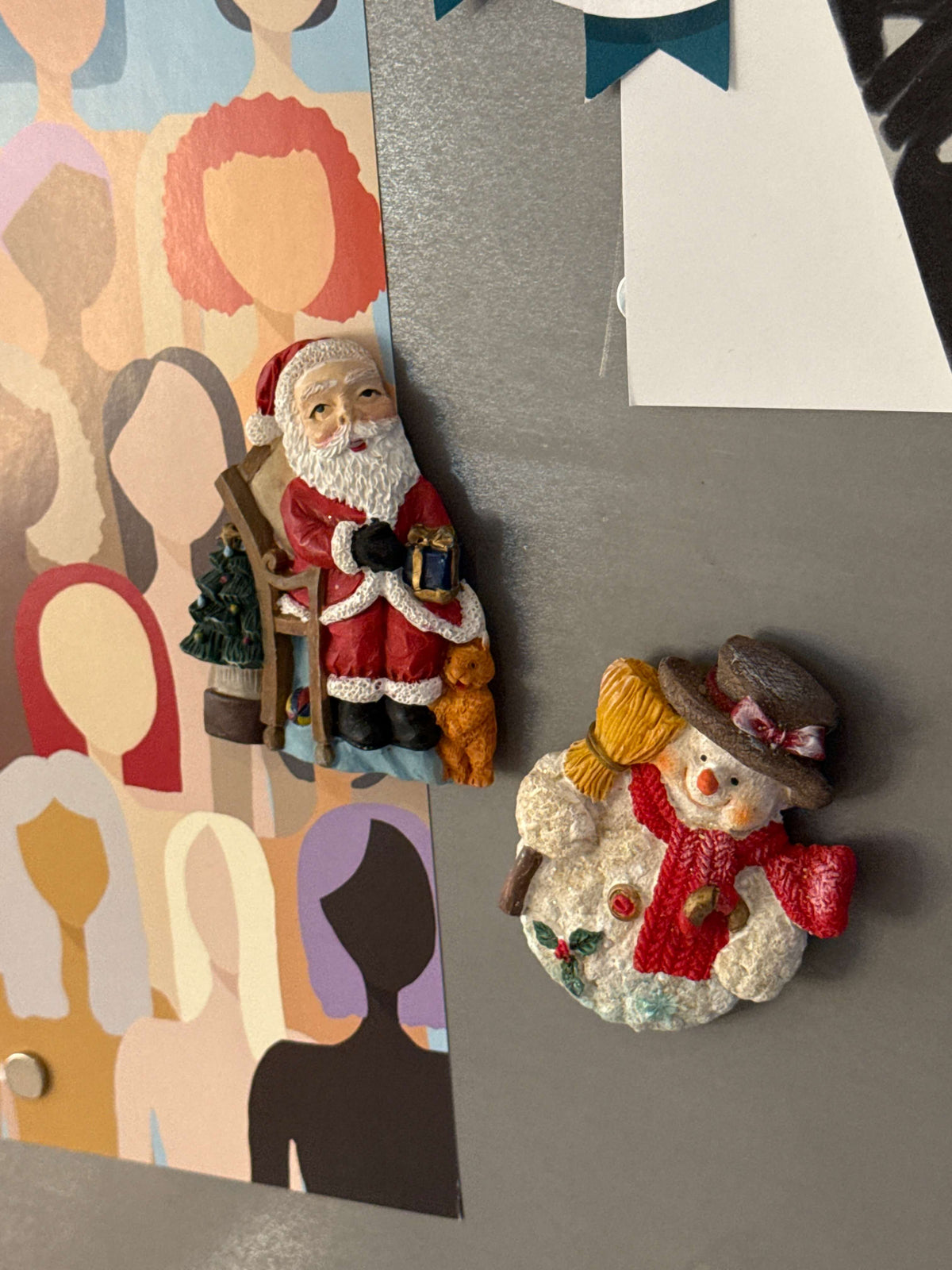 Julemagneter i keramik