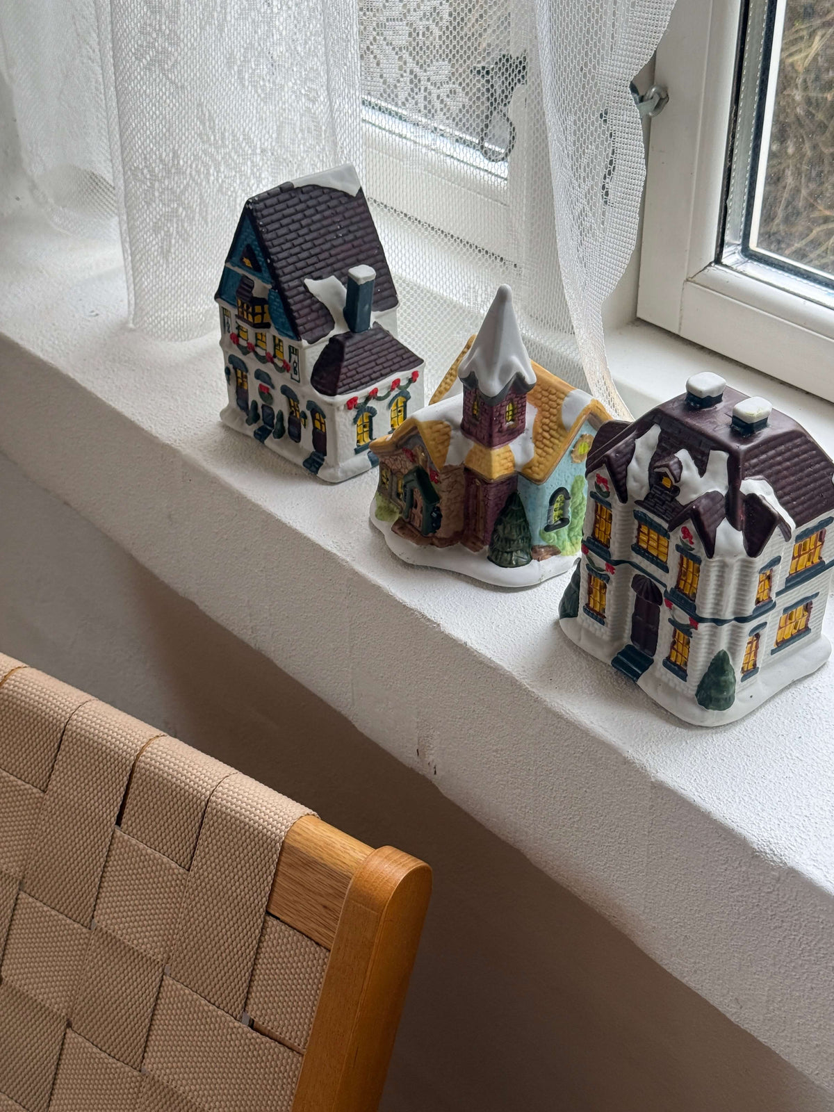 Julehuse i keramik
