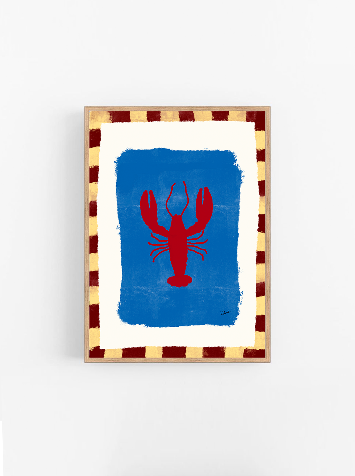 Blåmst Plakat - Hummer