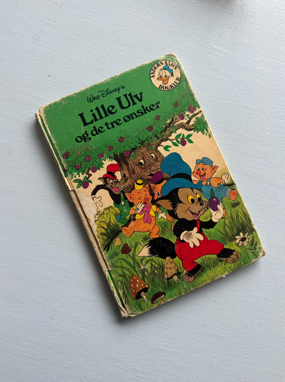 Lille Ulv og de tre ønsker bog