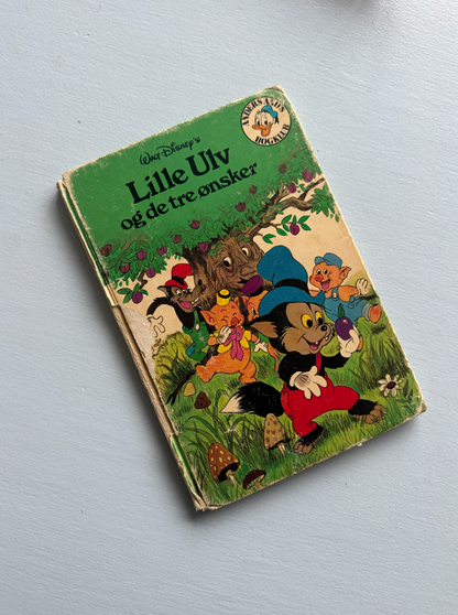 Lille Ulv og de tre ønsker bog