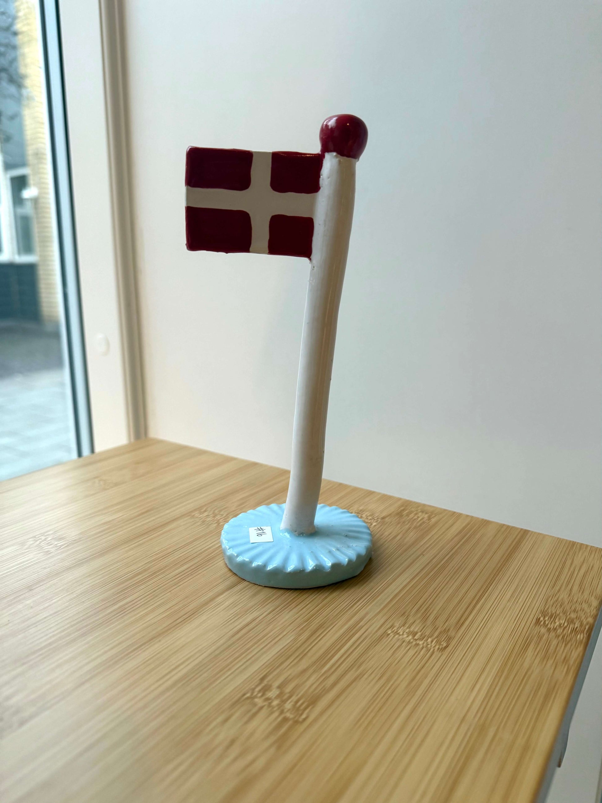 keramikflag i stor version