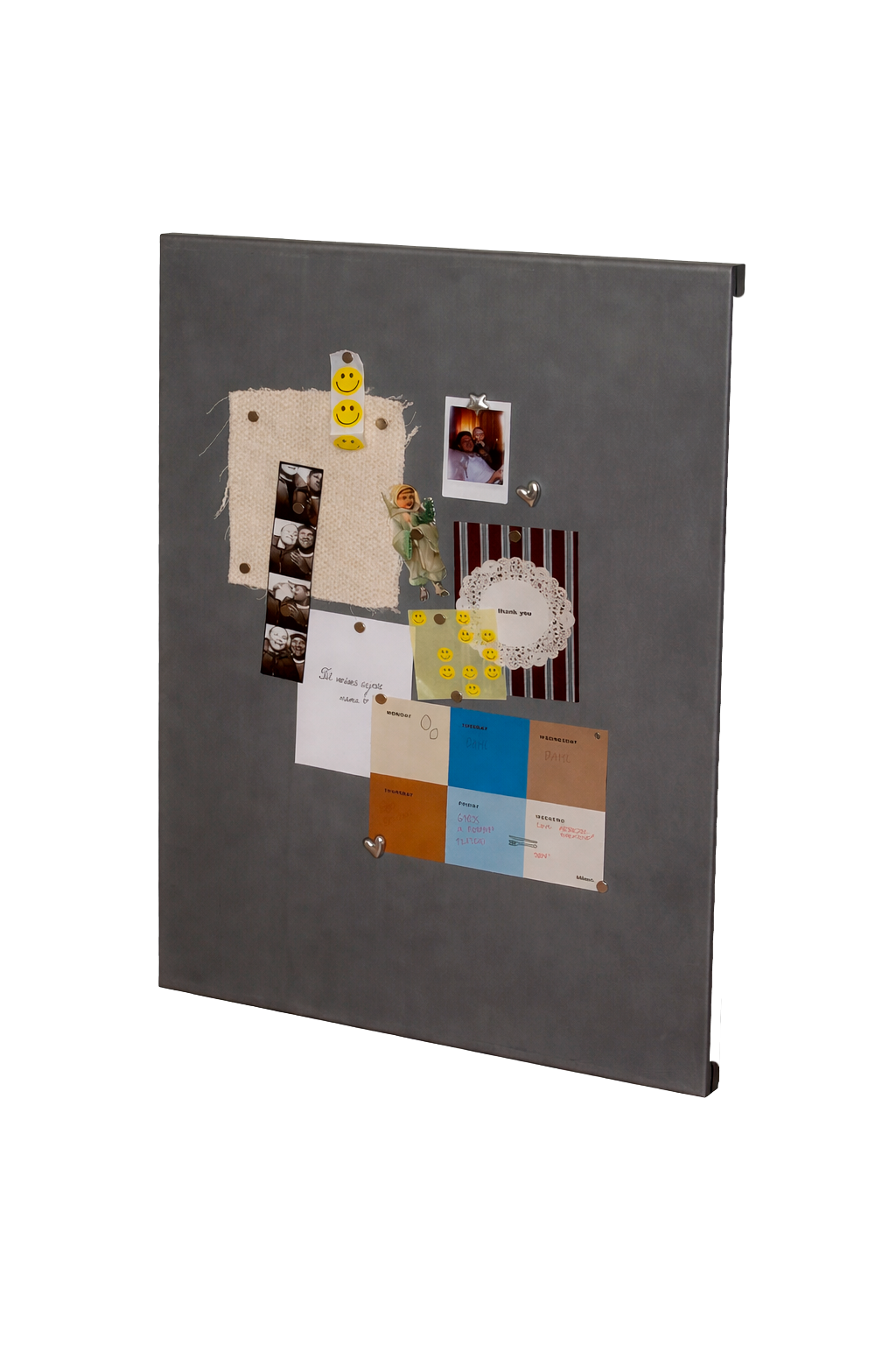 Stål Opslagstavle - Stor