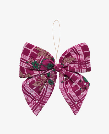 Bow Silk Ornament
