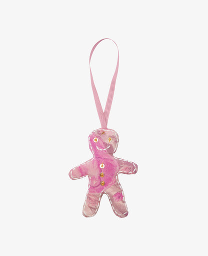 Gingerbread Silk Ornament