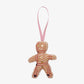 Gingerbread Silk Ornament
