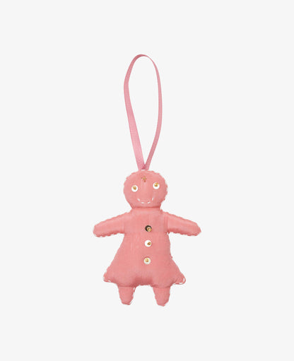 Gingerbread Women Silk Ornament