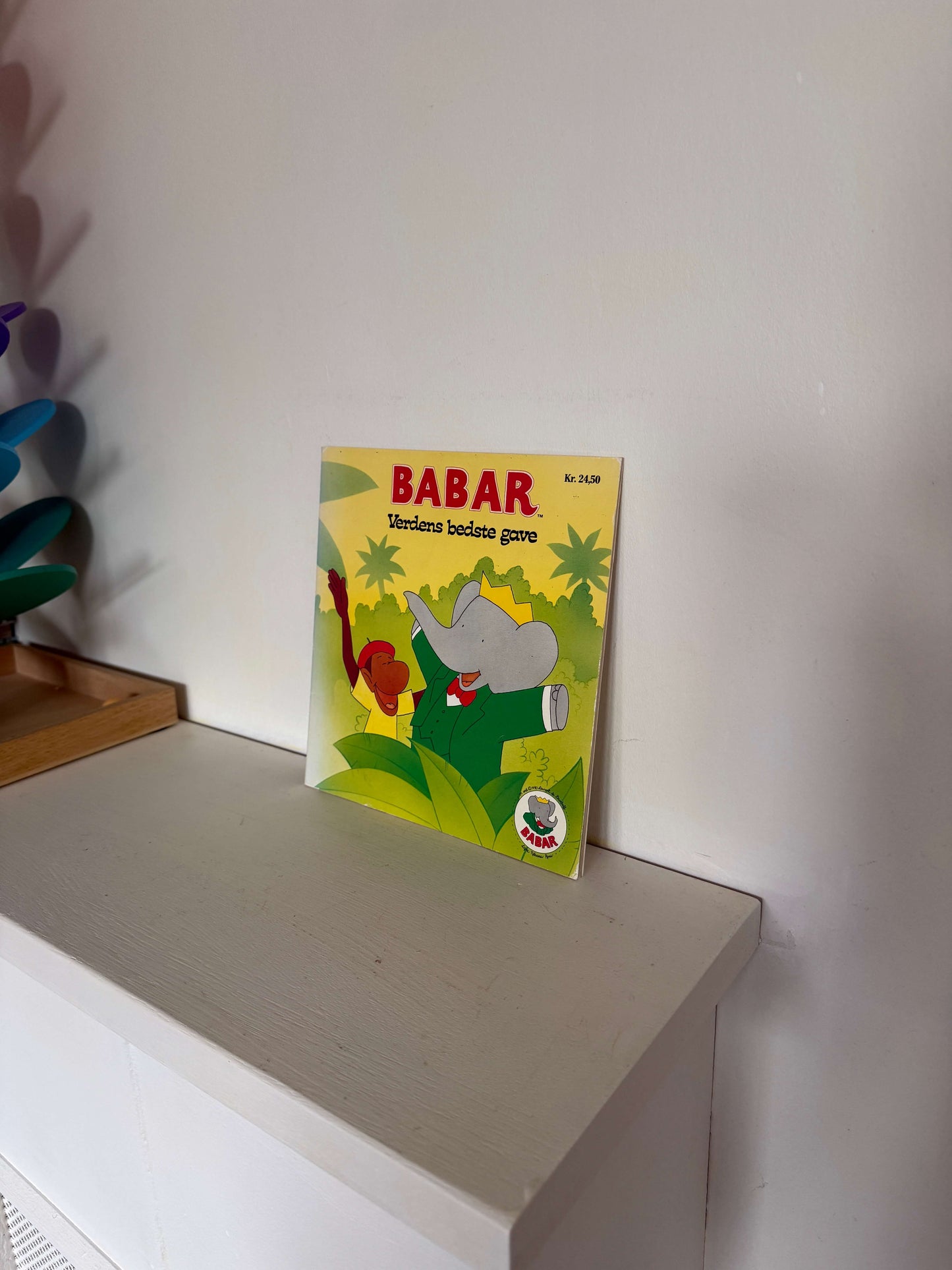 Verdens bedste gave – blød Babar-bog