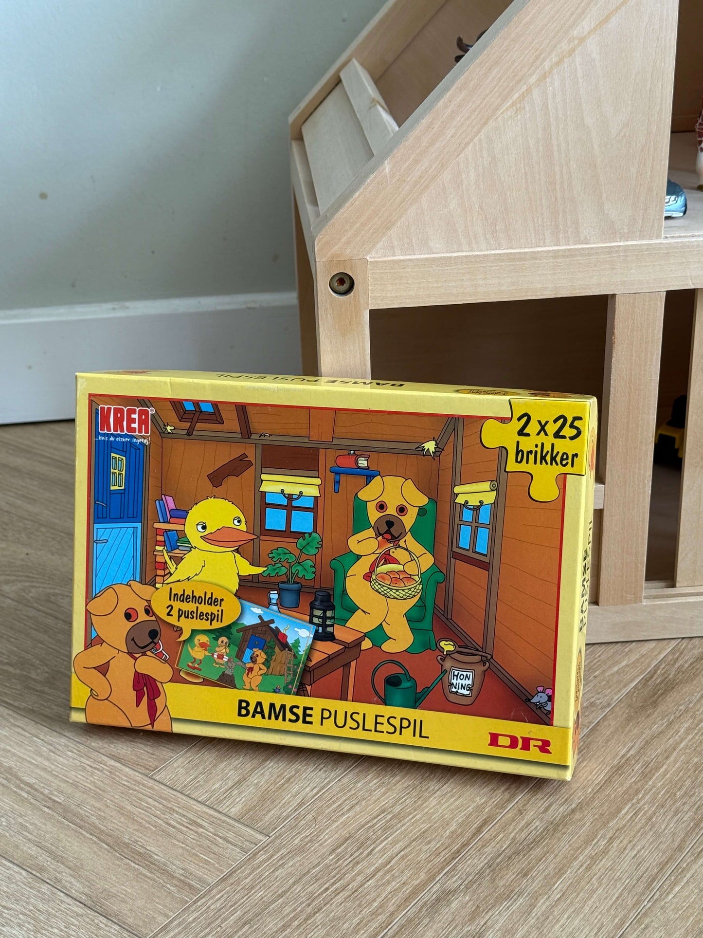 Bamse & Kylling puslespil – 2 i 1