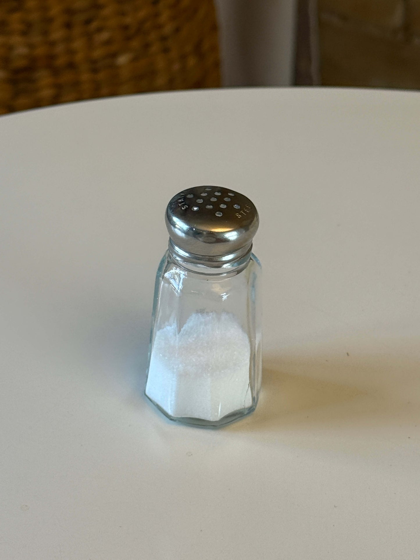 Saltbøsse i rustfrit stål