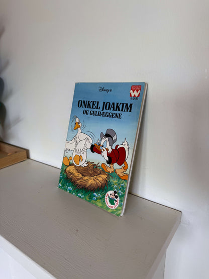 Onkel Joakim og guldæggene bog
