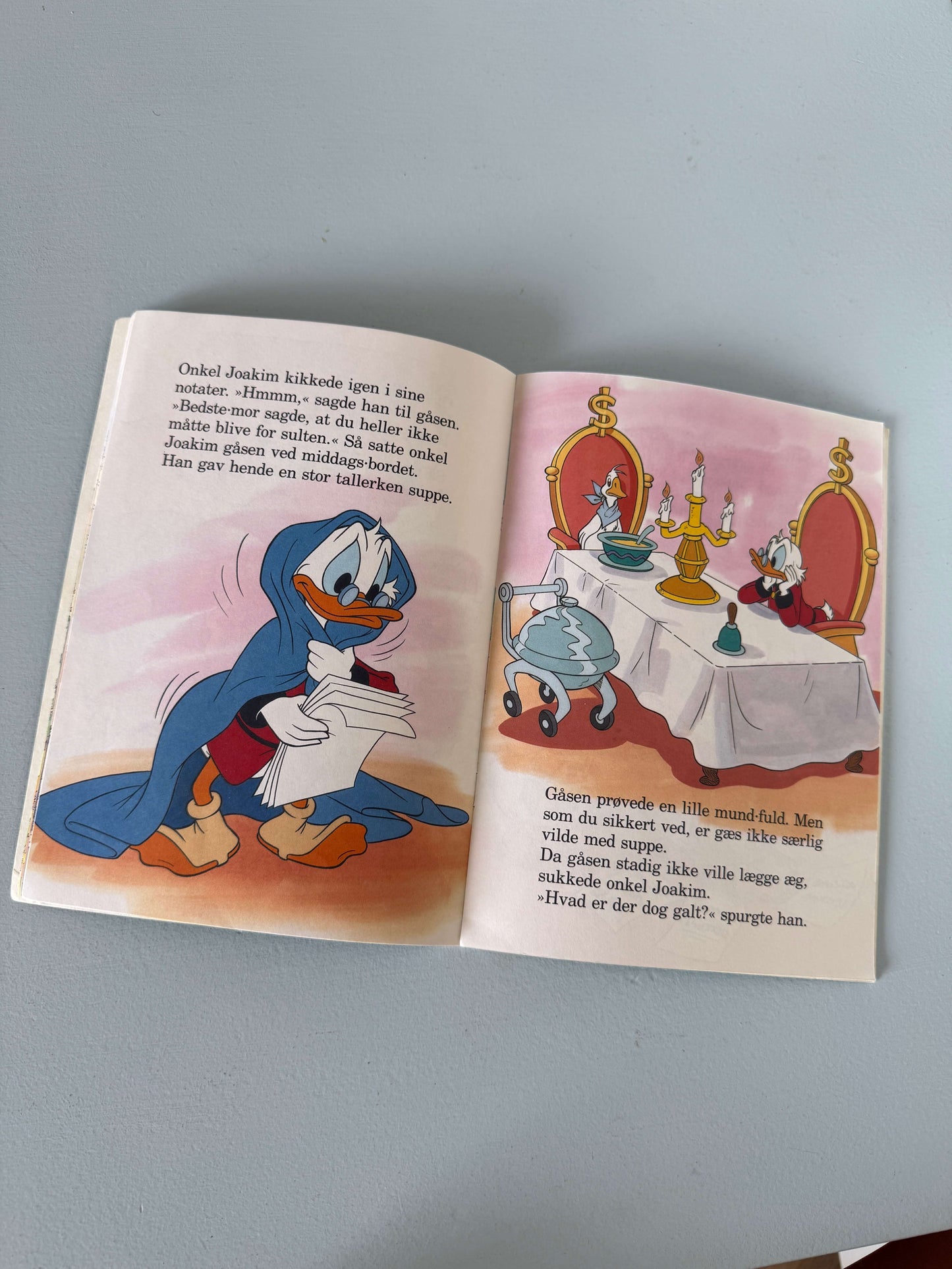 Onkel Joakim og guldæggene bog