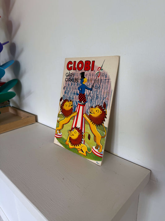 Clobi går i cirkus bog