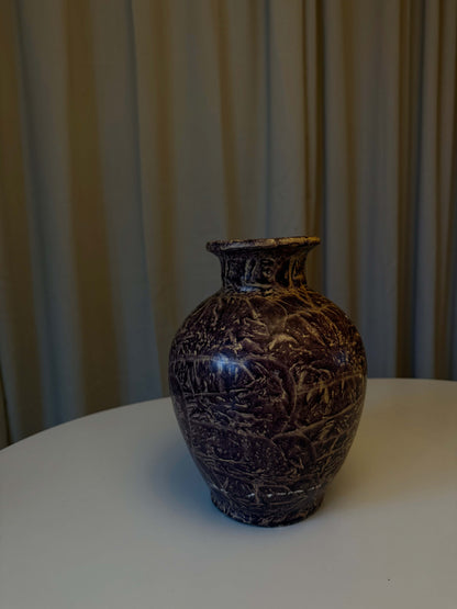 Stor lilla vase