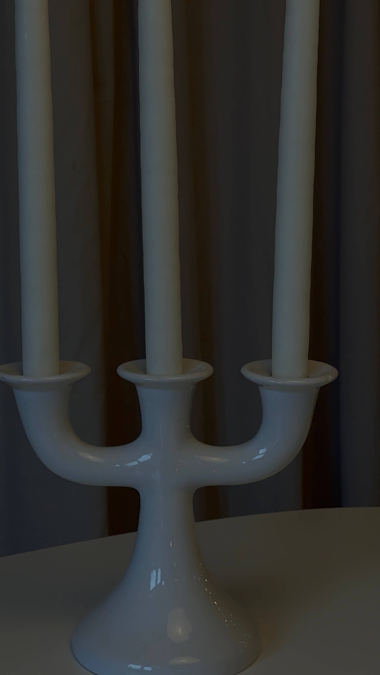 Trehovedet lysestage