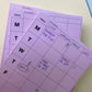 Family Planner / A5 / 52 ark