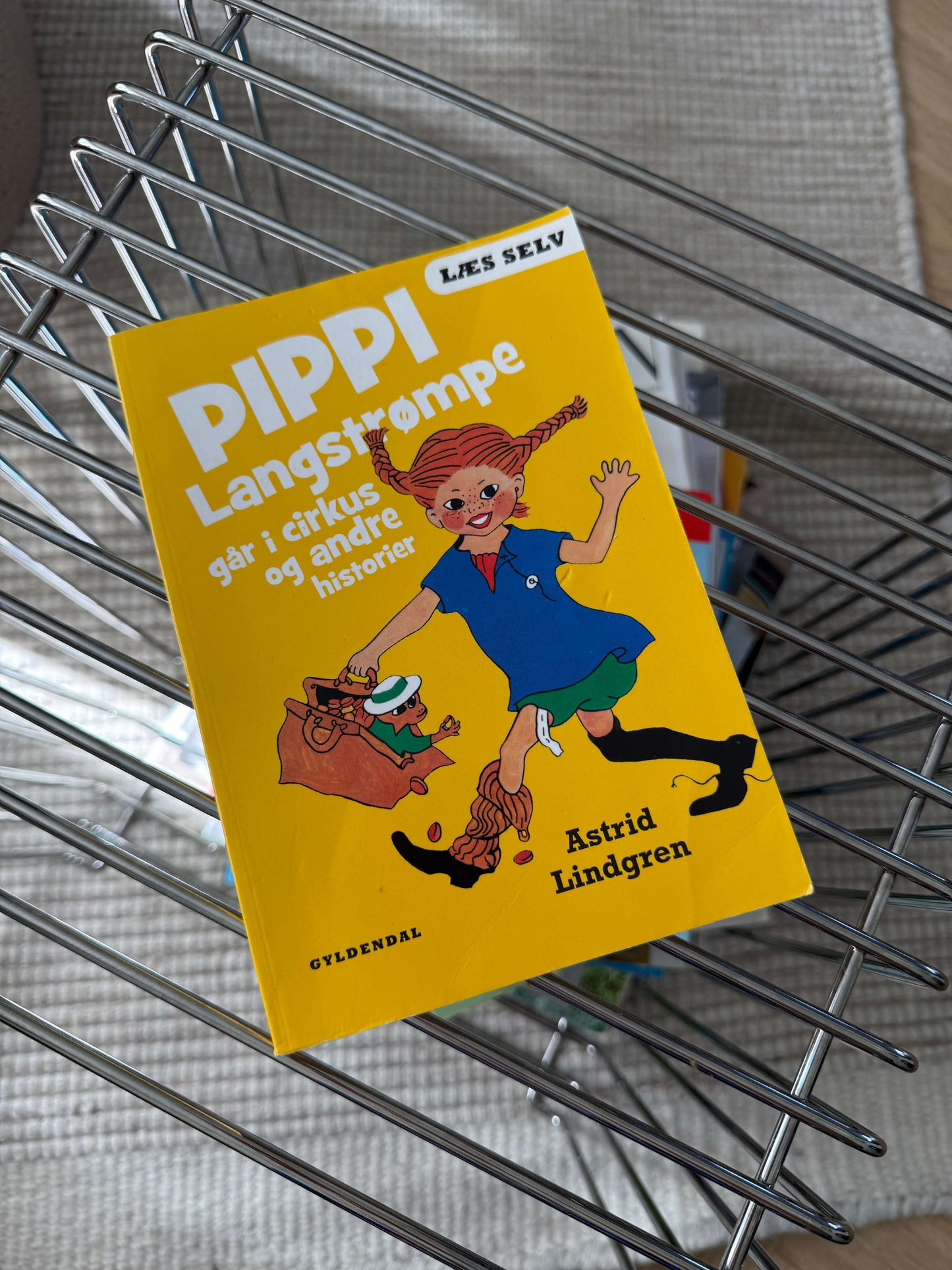 Pippi Langstrømpe går i cirkus og andre historier bog
