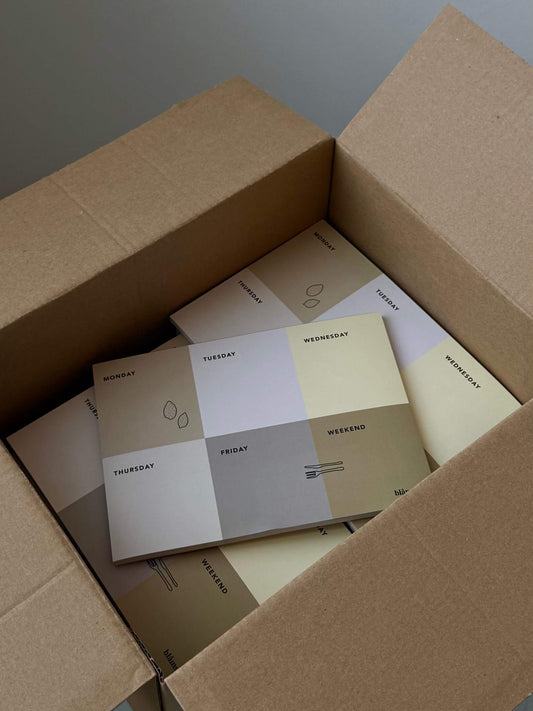 Madplan Liste / A5 / 52 ark