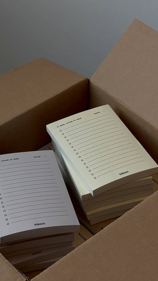 To-do Liste / A6 / 100 ark