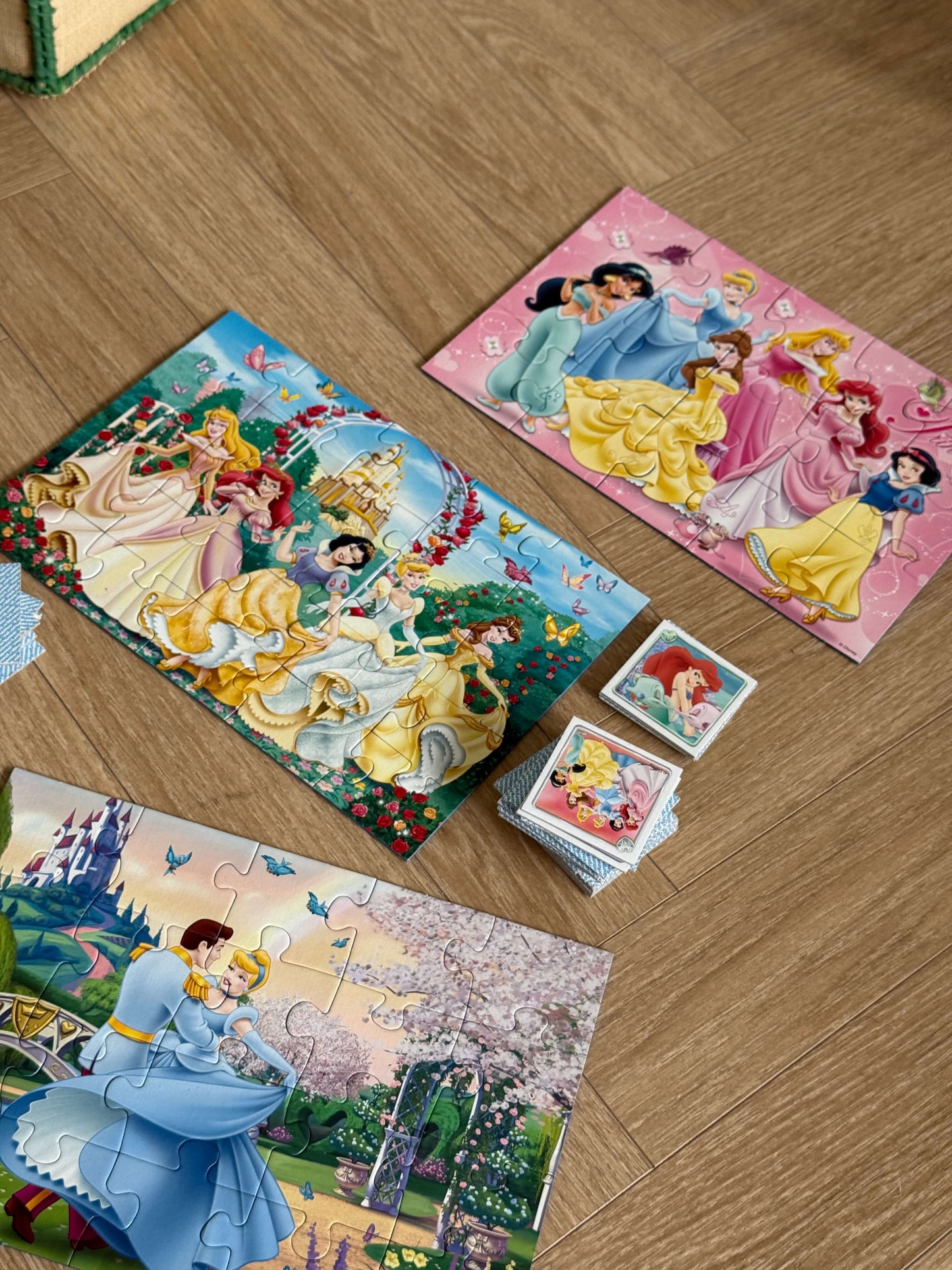 Disney Prinsesse puslespil og vendespil