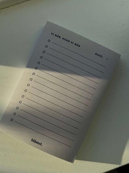 To-do Liste / A6 / 100 ark