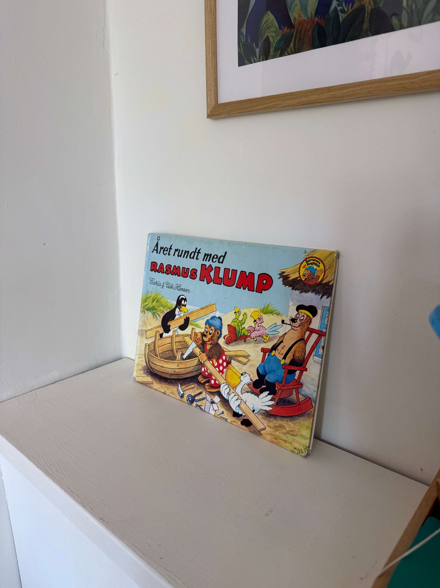 Året rundt med Rasmus Klump bog