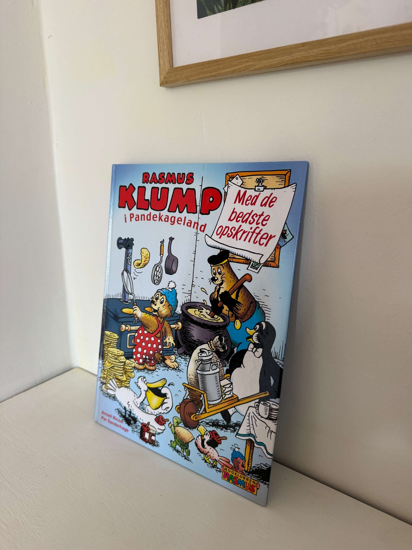 Rasmus Klump i Pandekageland opskriftsbog
