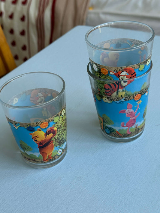 Peter Plys og vennerne drikkeglas