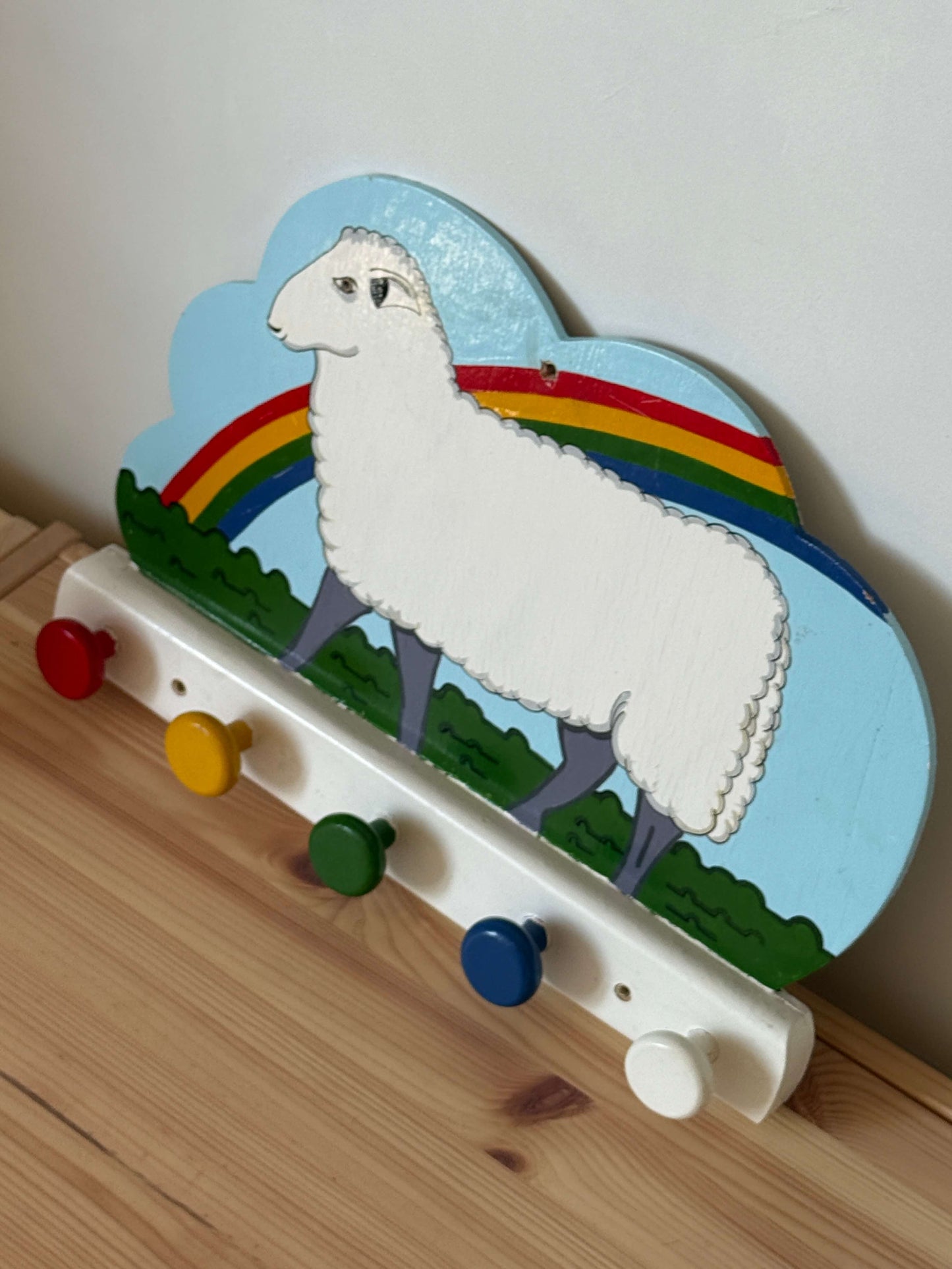 IKEA retro knagerække med 5 knager