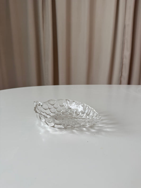 Glasskål formet som vindrueklase