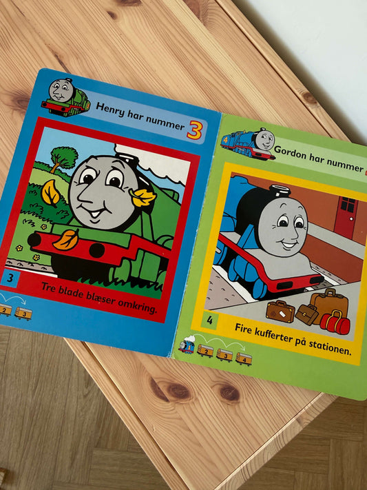 Thomas’ 1 2 3 – Lær at tælle med Thomas bog