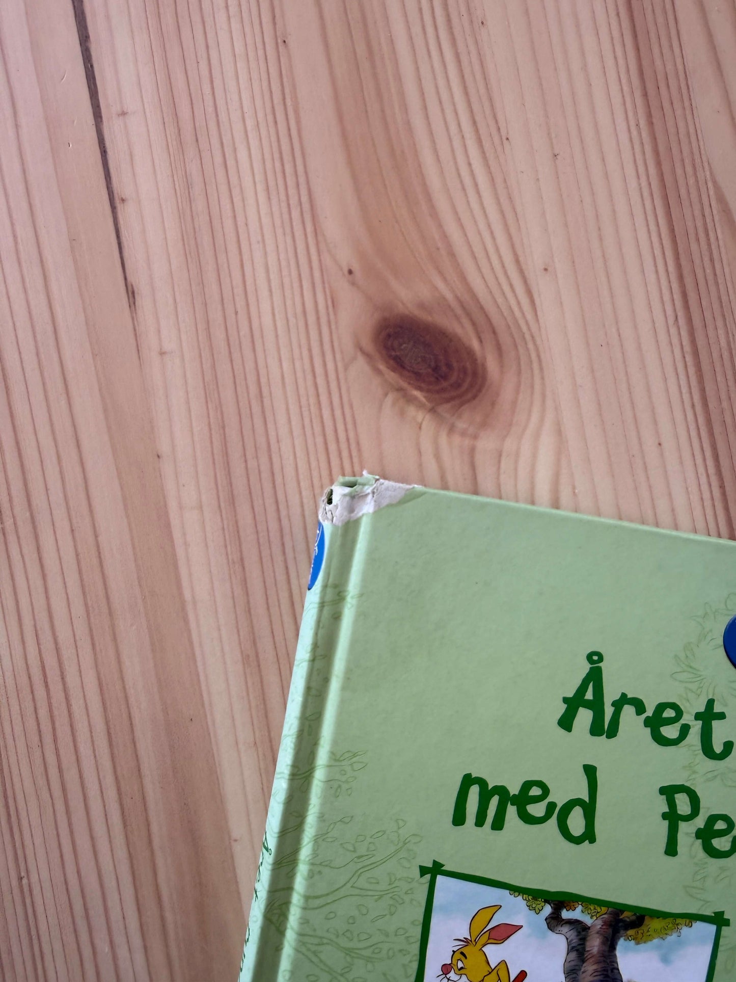 Året rundt med Peter Plys bog