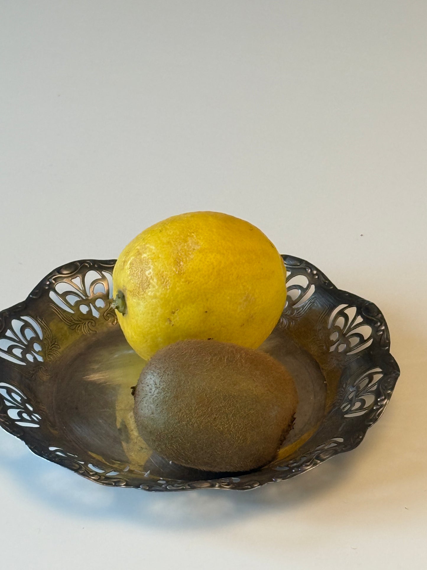 Stålfad med mønster