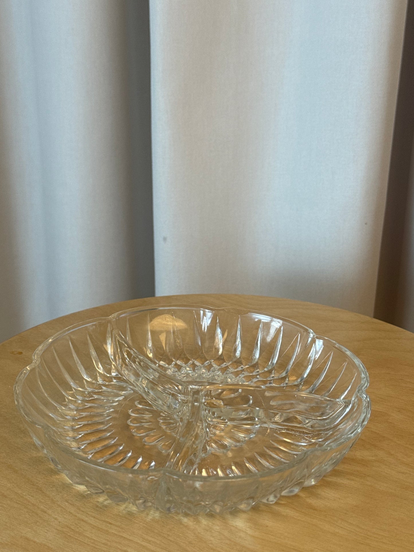 Glasfad med inddelinger